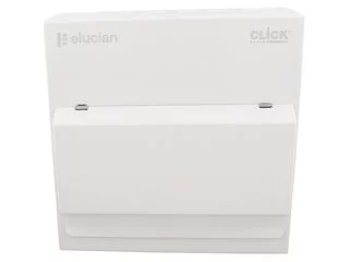 Elucian CUEB10MS8 10 Way Metal Consumer Unit With 100a Mains Switch