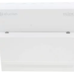 Elucian CUEB12MS10 12 Way Metal Consumer Unit With 100a Mains Switch