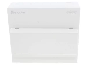 Elucian CUEB12MS10 12 Way Metal Consumer Unit With 100a Mains Switch