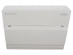Elucian CUEB16MSRCD10 16 Way Metal Consumer Unit With 100a Mains Swi