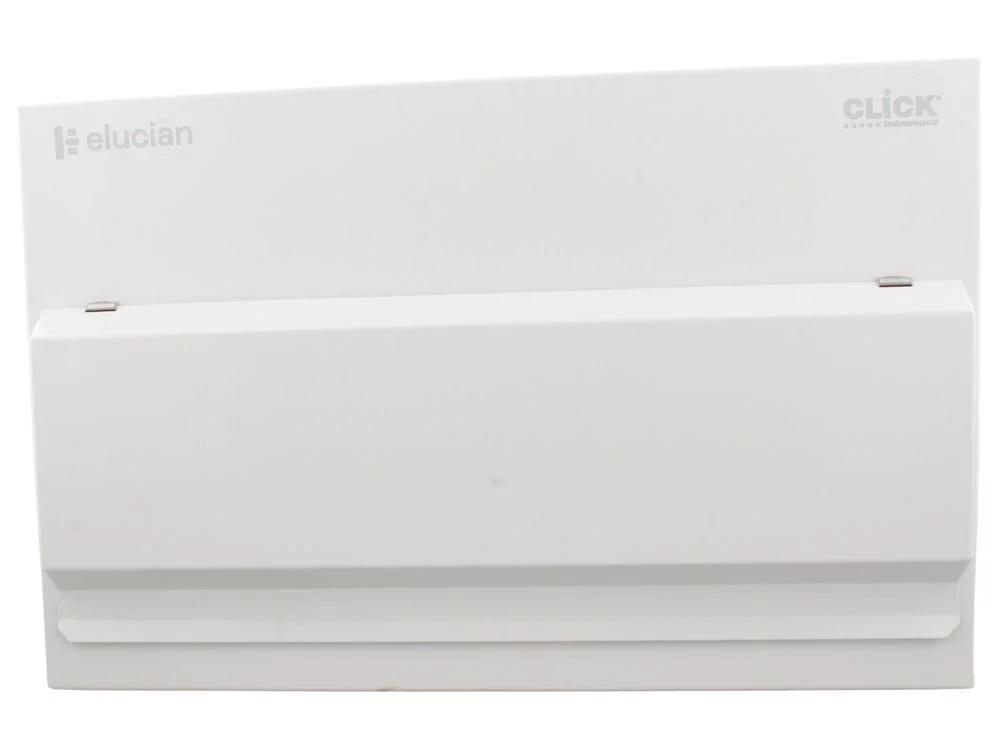 Elucian CUEB18MSRCD12 18 Way Metal Consumer Unit With 100a Mains Swi