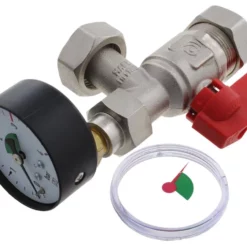 Image of Ferroli 39846230 Modena He C/h Isolation Valve (left)