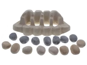Image of Focal Point Fires COAL020 Ceramic Pebble Effect Set - Excelsior Slimline
