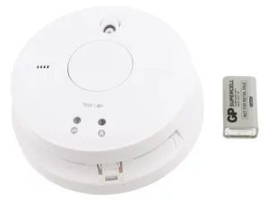 Image of Fireangel SW1-PF-T Mains Optical Smoke Alarm With 9V Battery Back-Up