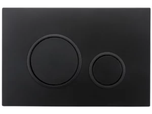 Image of Fluidmaster P4701900240 ABS Dual Flush Plate - Black