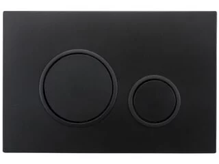 Fluidmaster P47-0190-0240 ABS Dual Flush Plate - Black
