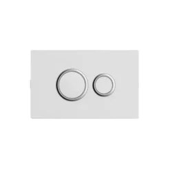 Image of Fluidmaster 1000Z031P1 Pneumatic Flush Plate - White
