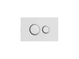 Image of Fluidmaster 1000Z031P1 Pneumatic Flush Plate - White