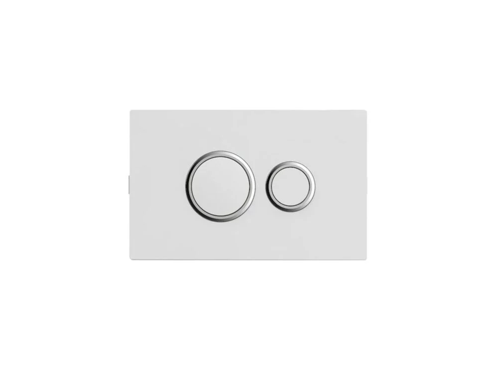 Image of Fluidmaster 1000Z031P1 Pneumatic Flush Plate - White