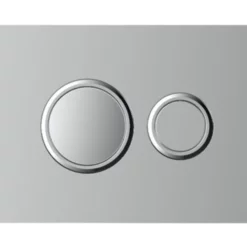 Image of Fluidmaster 1000Z033P1 Pneumatic Flush Plate - Chromed Plated