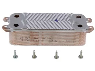 Glow-worm-worm 0020014403 20 DHW Heat Exchanger - 20 Plates - Flexicom/Ultracom