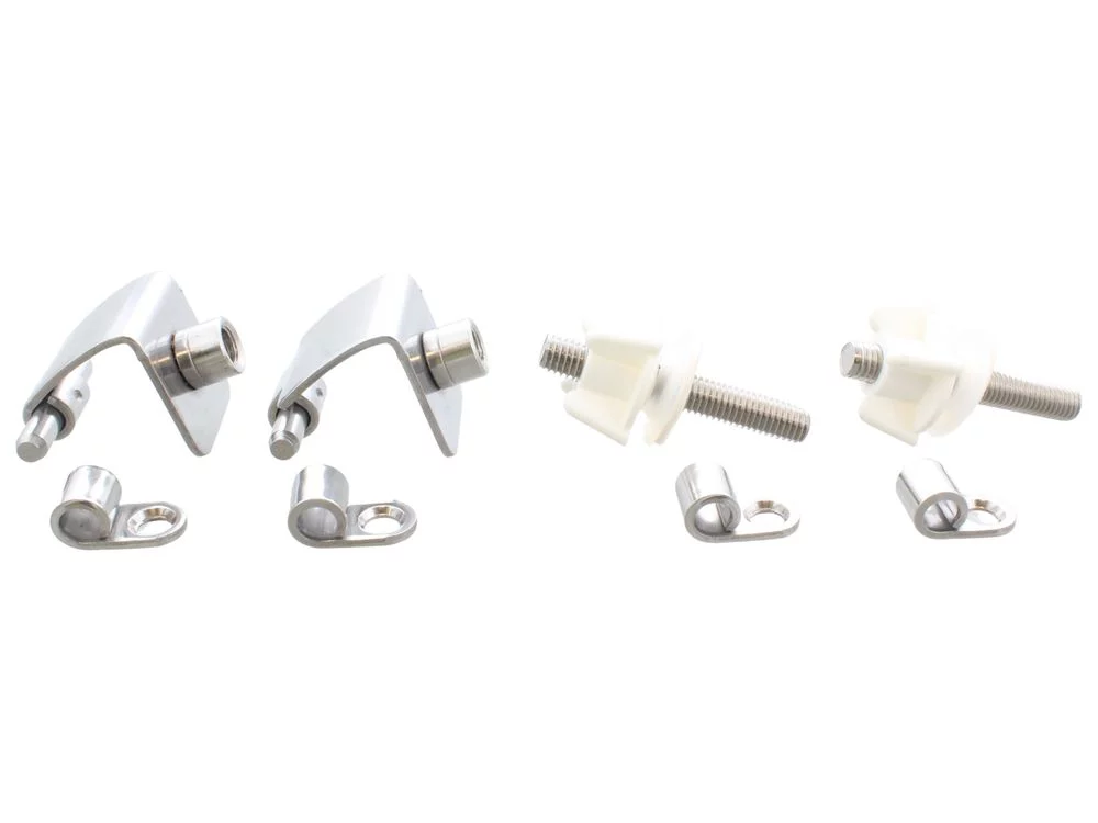 Image of Roca AI0005500R Viscount Wc Seat Hinges Cp