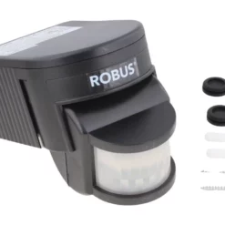 Image of Robus R180 Ip44 180 Degree Motion Detector - Black