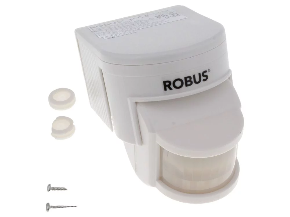 Image of Robus R180 Ip44 180 Degree Motion Detector - White