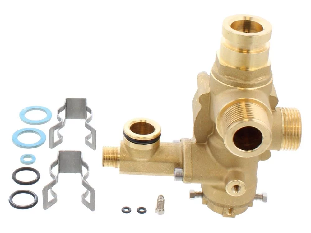 Image of Baxi 7224343 3 Way Valve Assembly - Combi/Performa/Main Combi