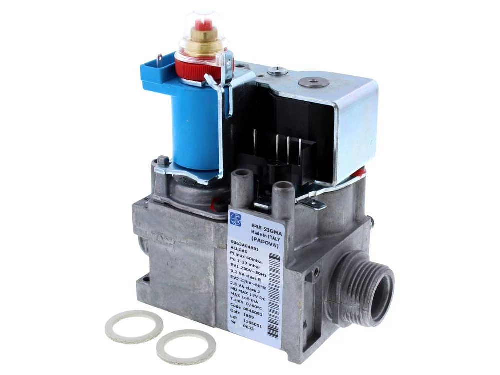 Image of Ideal 172611 Gas Valve Assembly & 2 Gaskets - Europa/Mini C/Mini HE