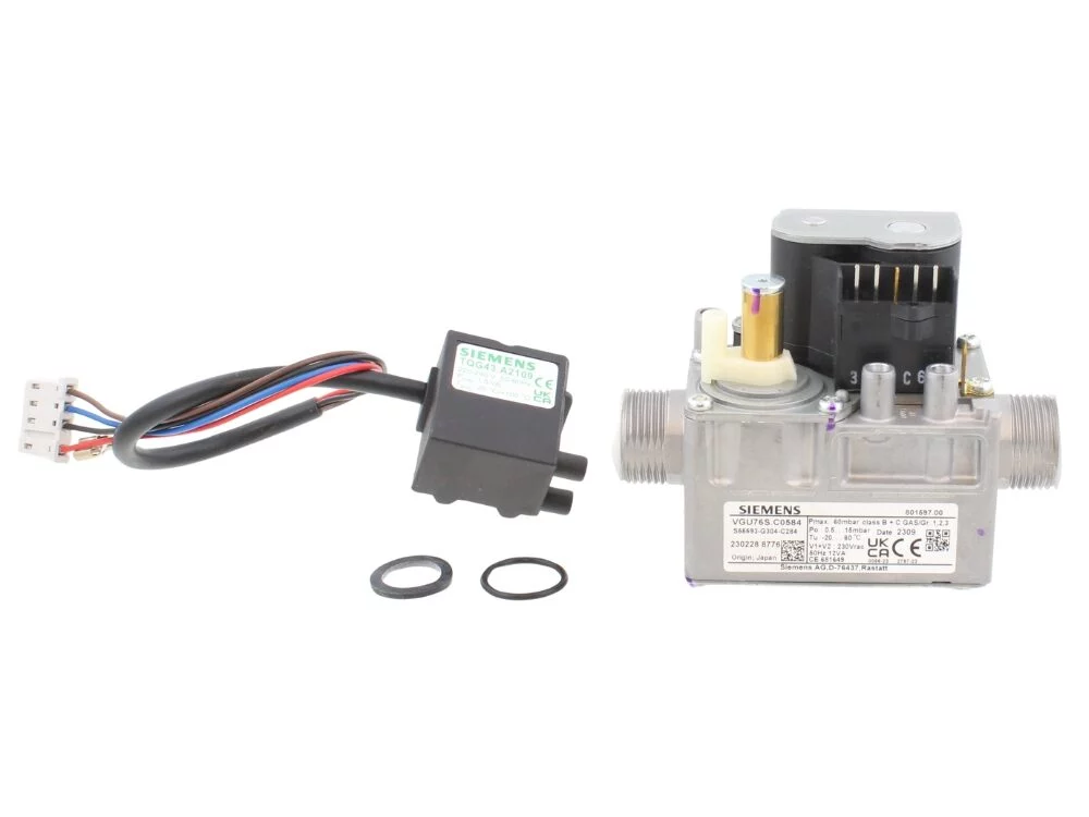 Intergas 074097 Gas Valve And Ignition Module Set