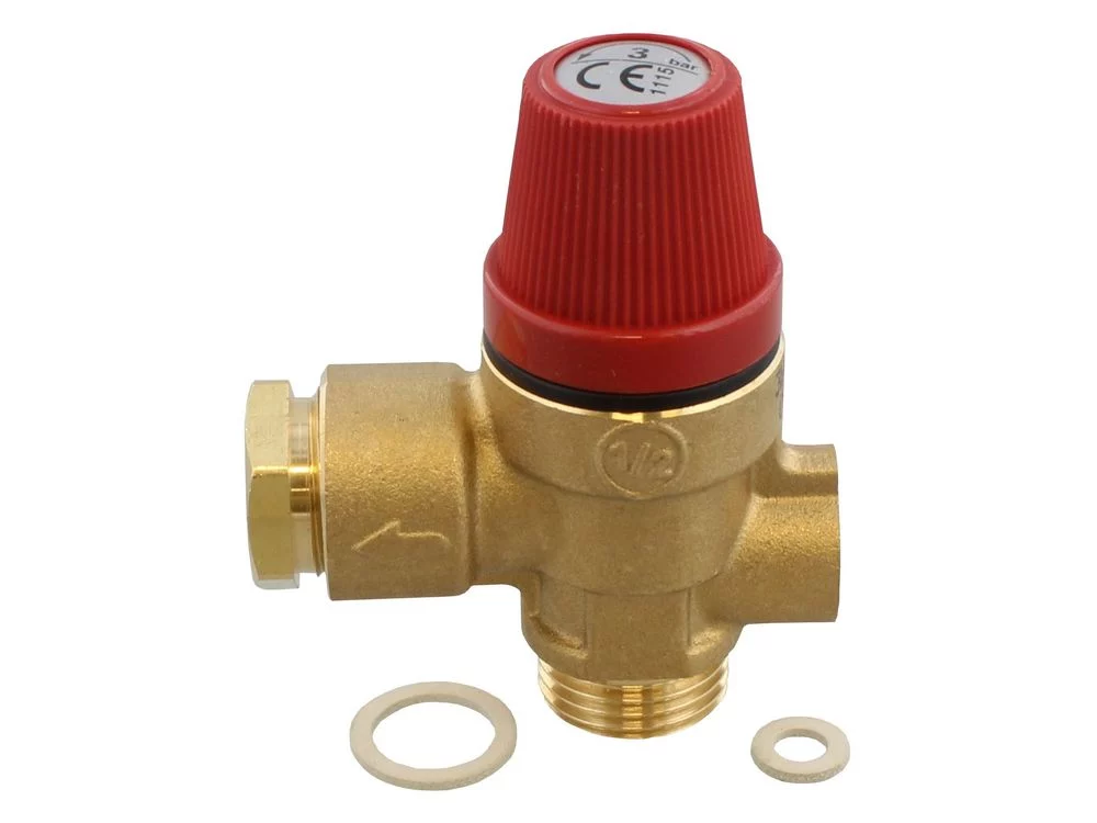 Vaillant 190728 Pressure Relief Valve - CPL - Ecomax/VUW