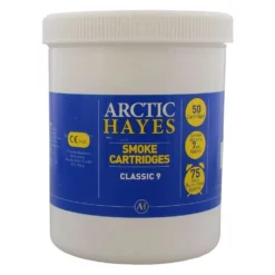 Arctic Hayes 333009B Classic Grey Smoke Cartridges 9g - Tub Of 50