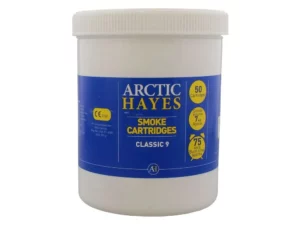 Arctic Hayes 333009B Classic Grey Smoke Cartridges 9g - Tub Of 50