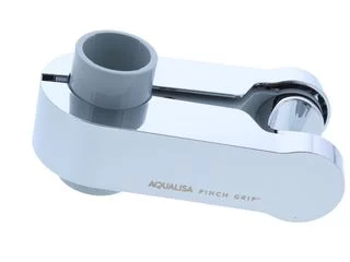 Aqualisa 901523 Pinch Grip Shower Head Holder 25.4mm (chrome)