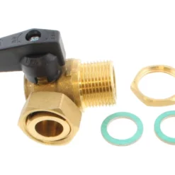 Baxi 720773001 Central Heating Valve - No Drain - Duo Tec 2/Neta-Tec/Platinum 2