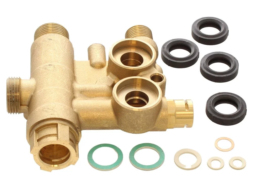 Baxi 7213614 Flow Assembly Brass - EcoBlue Advanced/EcoBlue ERP