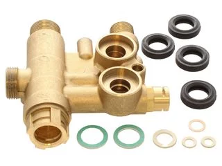 Baxi 7213614 Flow Assembly Brass - EcoBlue Advanced/EcoBlue ERP