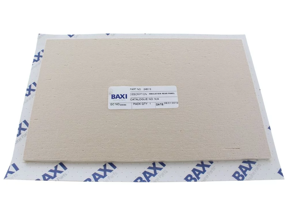 Baxi 248012 Insulation Rear Panel