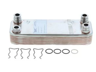 Vaillant 065088 Secondary Heat Exchanger - 12 Plates - Turbomax/VUW