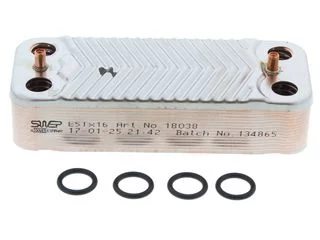 Biasi BI1001102 DHW Heat Exchanger - Advance Plus/Garda HE/Riva