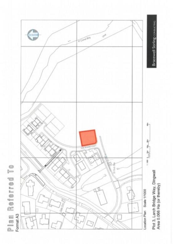 Property for sale, Plots at Larchbridge Way, Dingwall