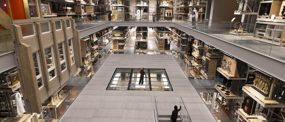 View of the Weston Collections Hall at V&A East Storehouse. Image by David Parry, PA Media Assignments (3) (1)