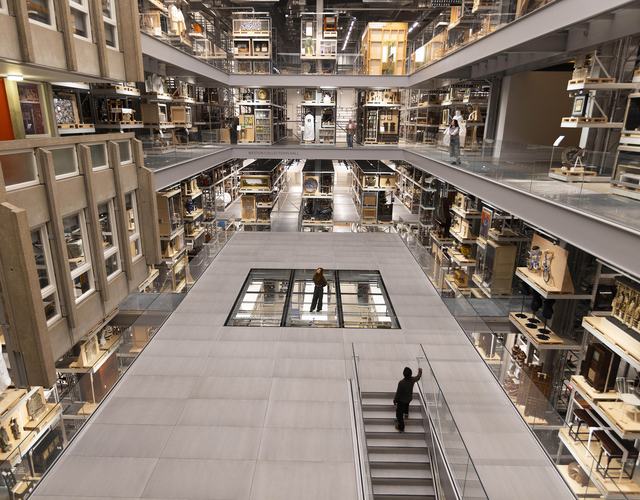 View of the Weston Collections Hall at V&A East Storehouse. Image by David Parry, PA Media Assignments (3) (1)