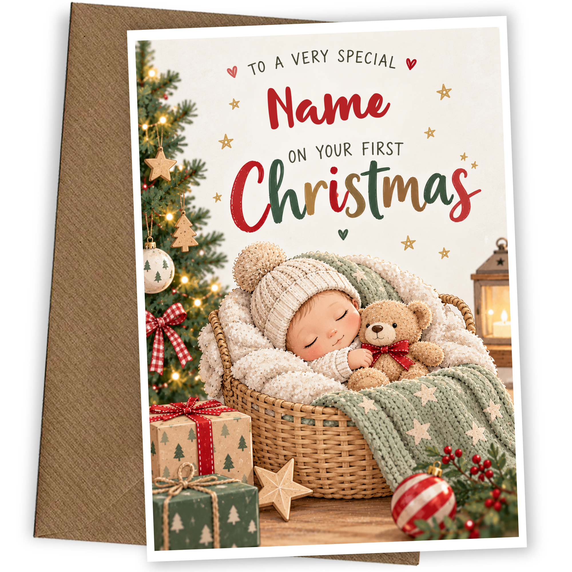 Baby Bob's First Christmas Card