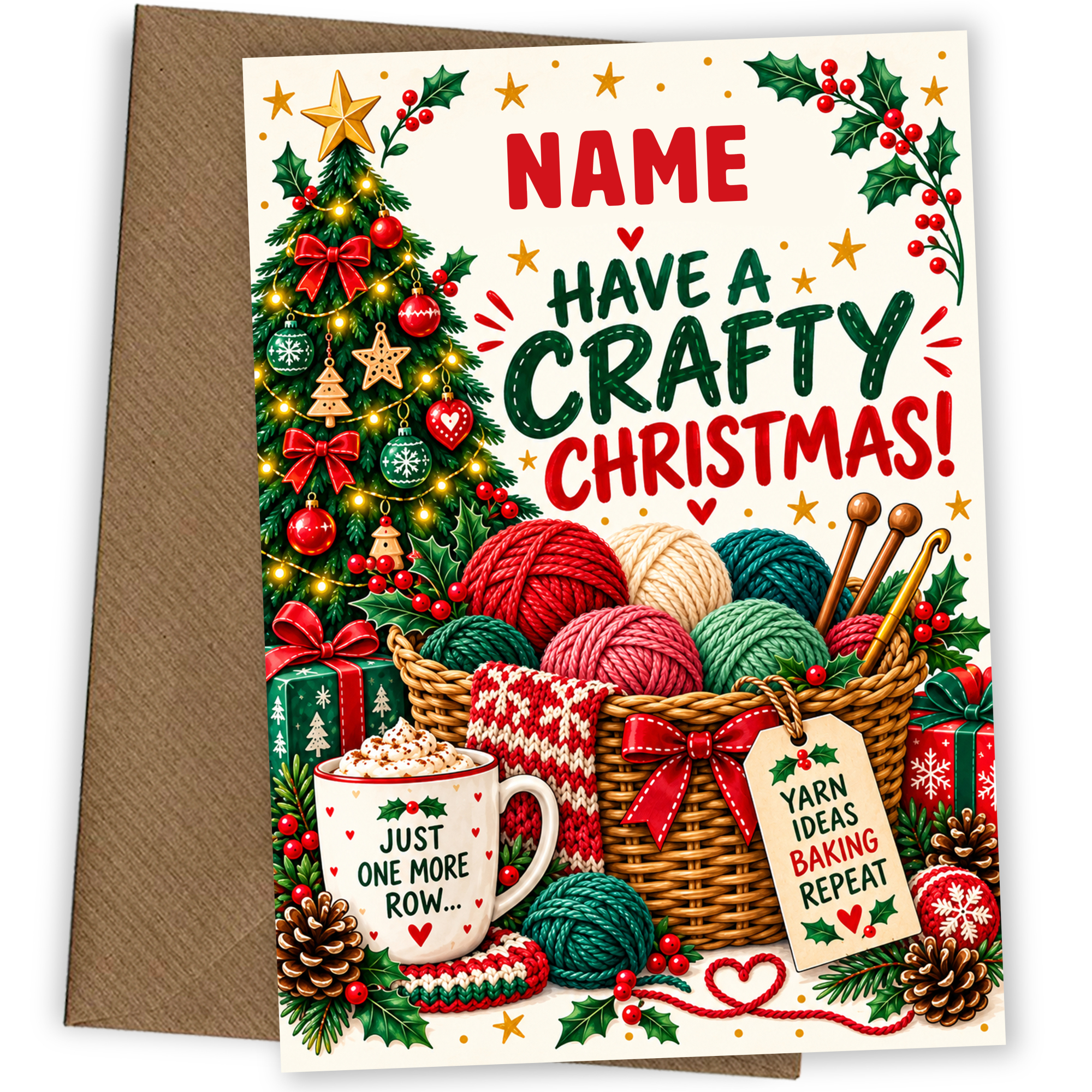 Craft Christmas Card