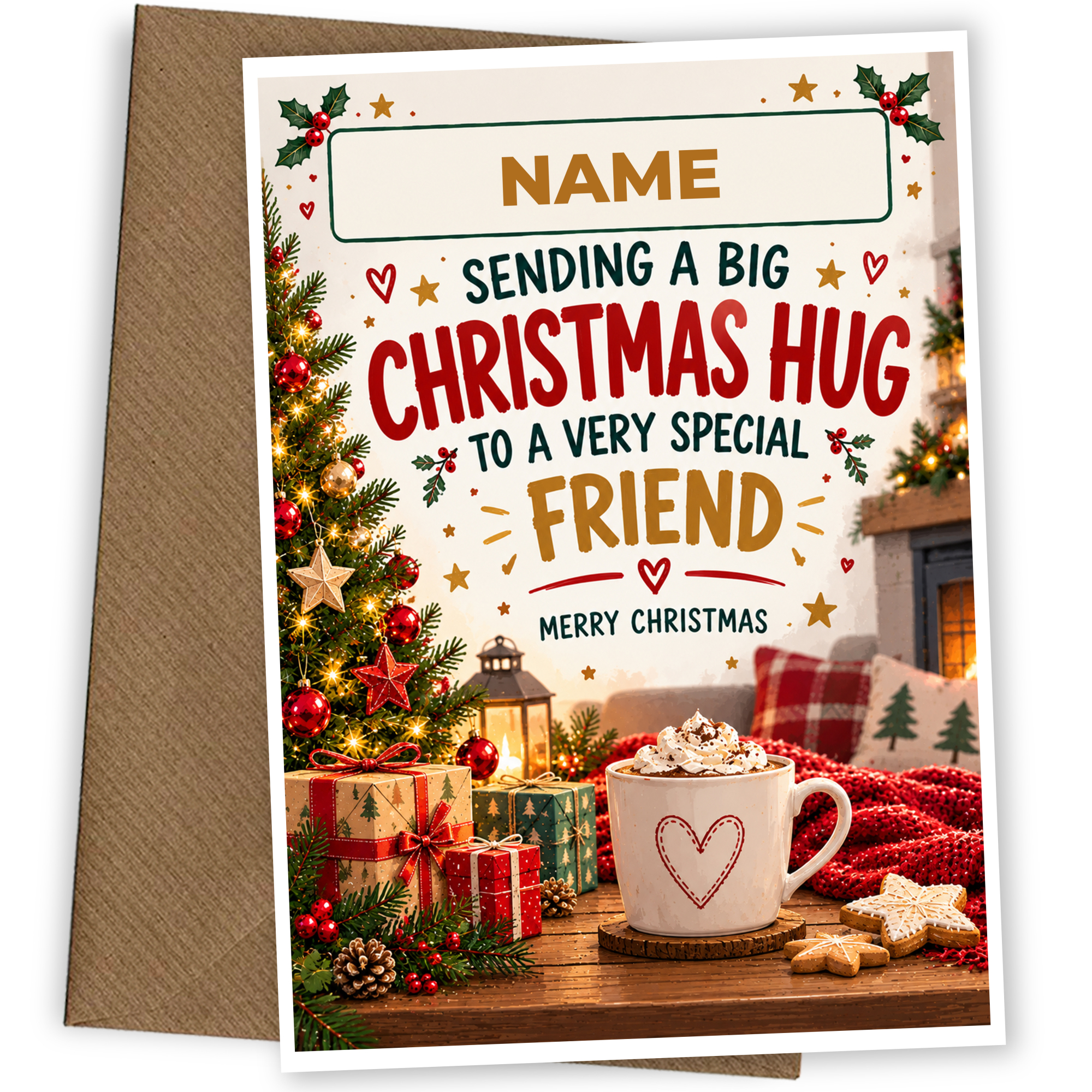 Friend Christmas Card