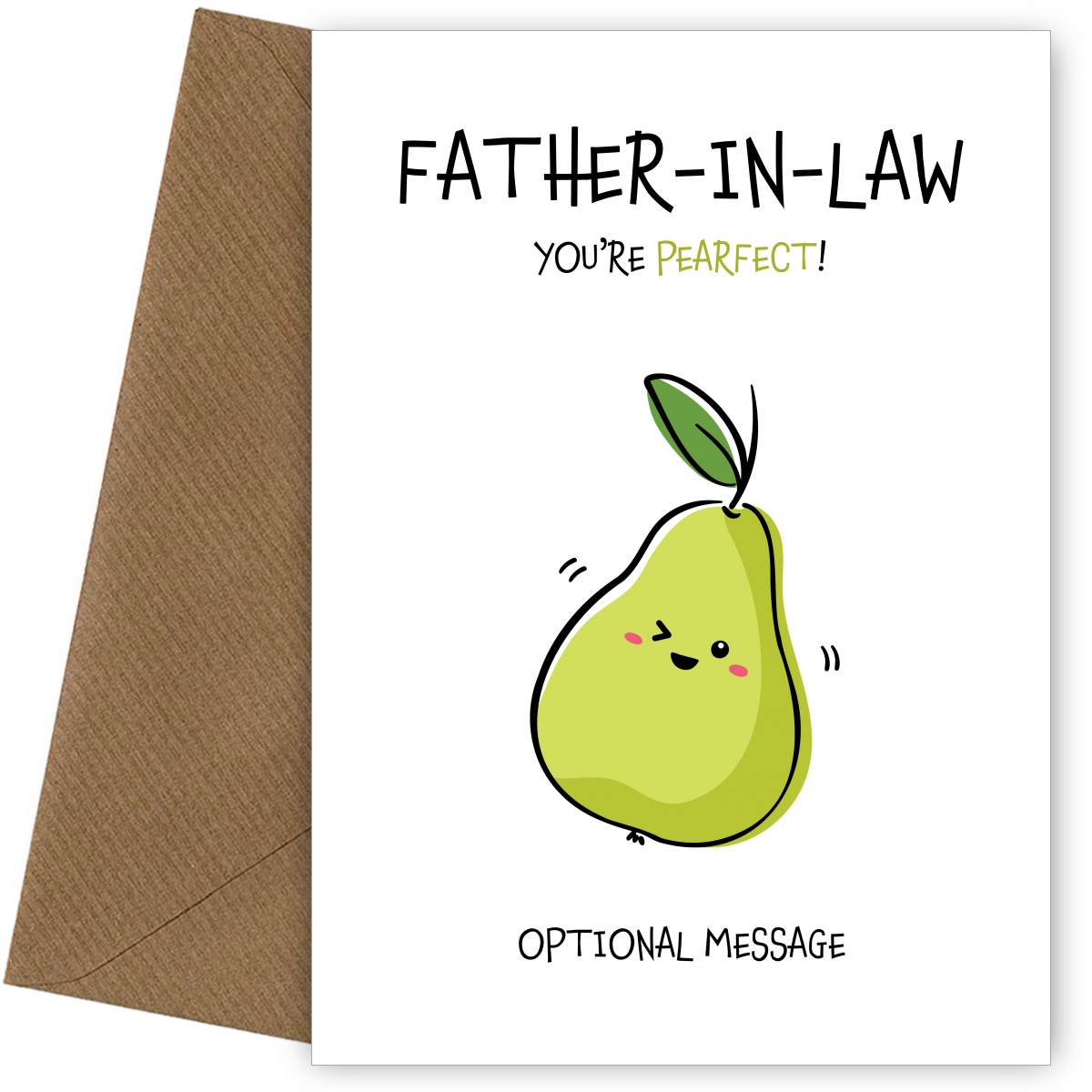 Fruit Pun You Re Perfect Card For Father In Law Fruit Pun You Re Perfect Card For Father In Law