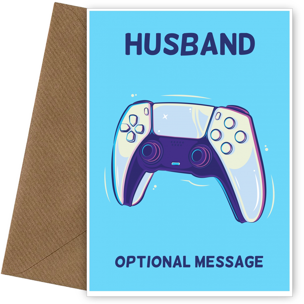 PS5 Controller Card for Husband - Birthday / Christmas PS5 Controller Card for Husband - Birthday / Christmas