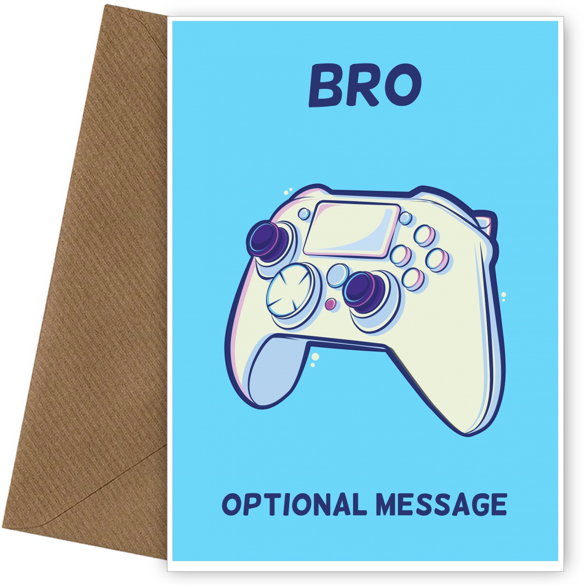 Xbox Controller Card for Bro - Birthday / Christmas Xbox Controller Card for Bro - Birthday / Christmas