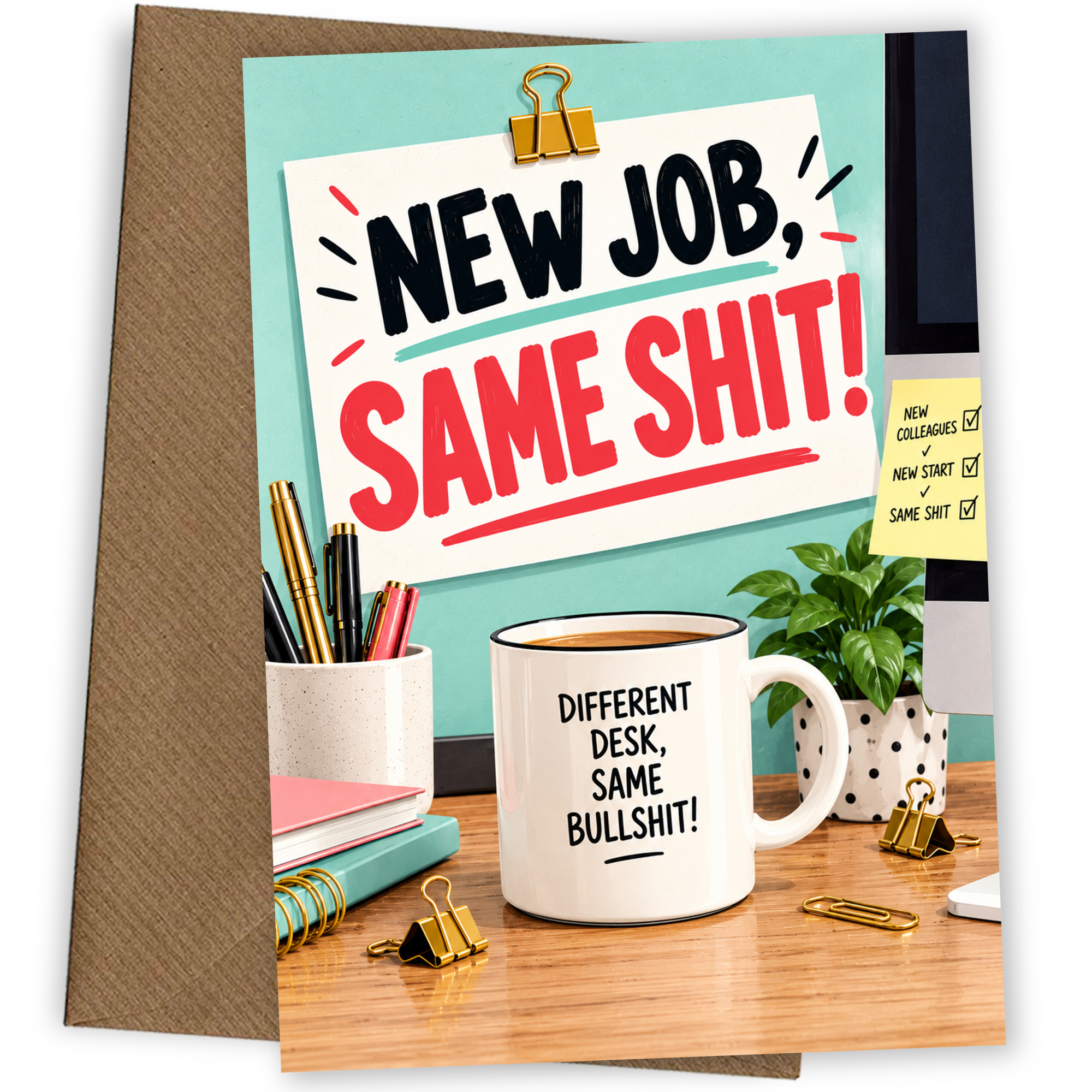 New Job Card Same Shit