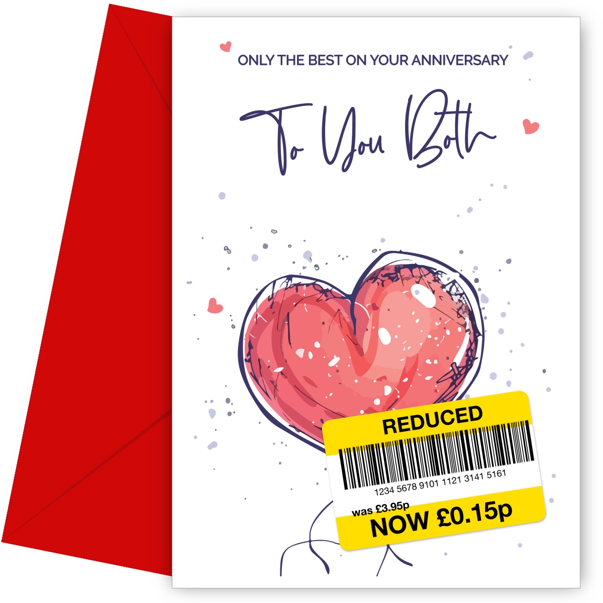 To You Both Anniversary Card - Only the Best Wedding Anniversary Card