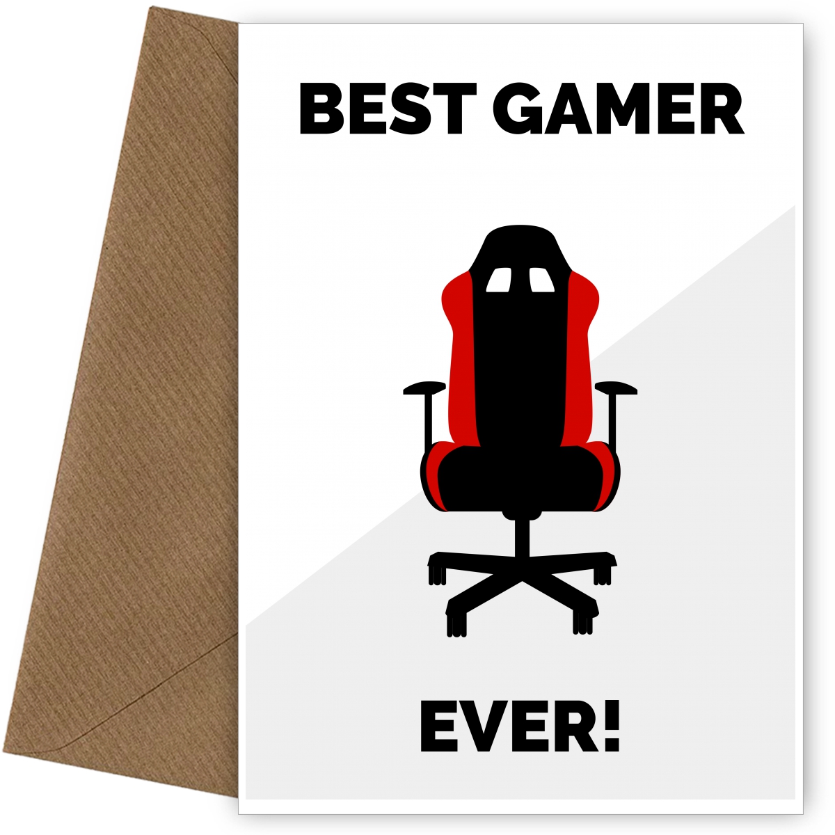 Gamer Birthday Card for Son Adult Grandson - Best Gamer Ever!