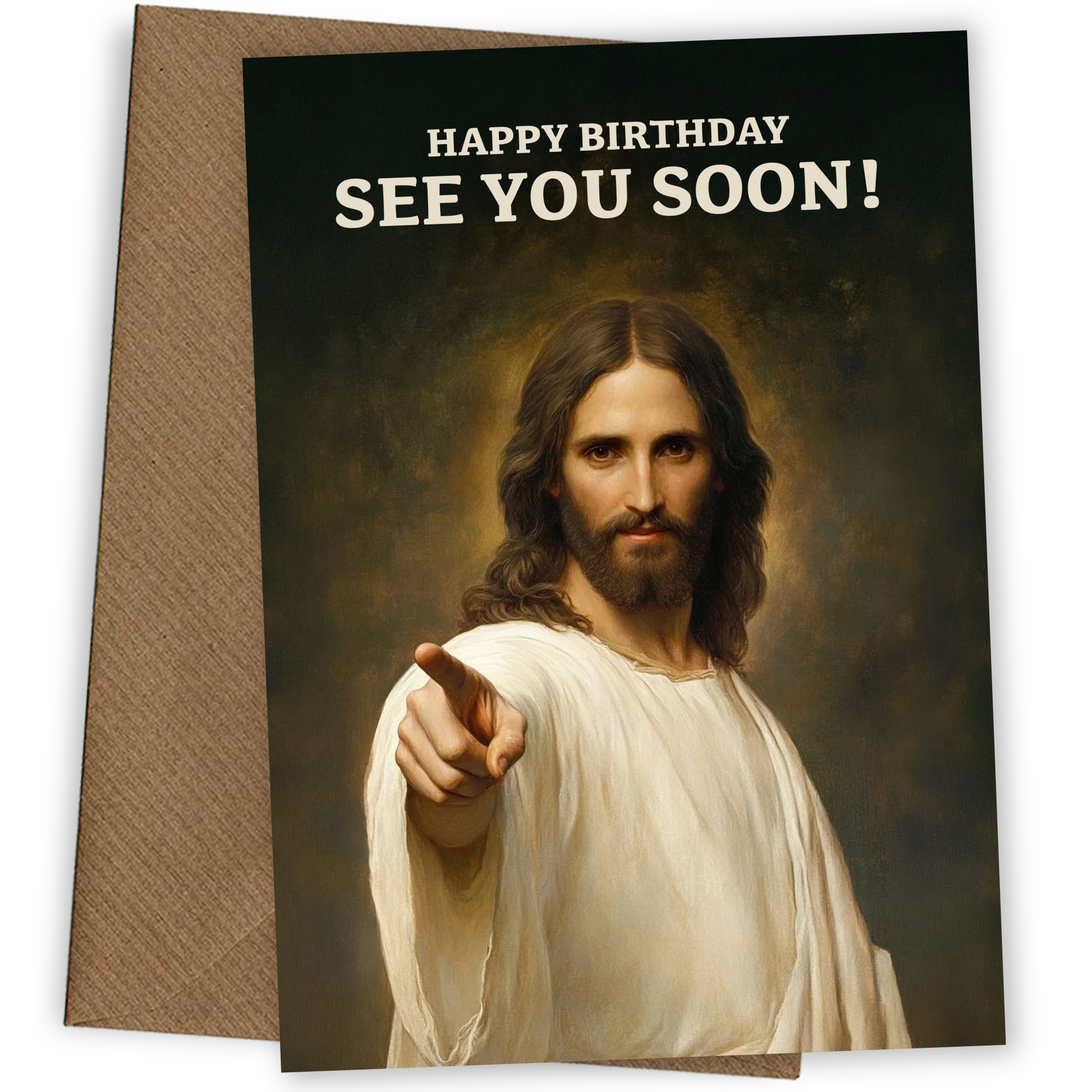 Funny Jesus Birthday Card