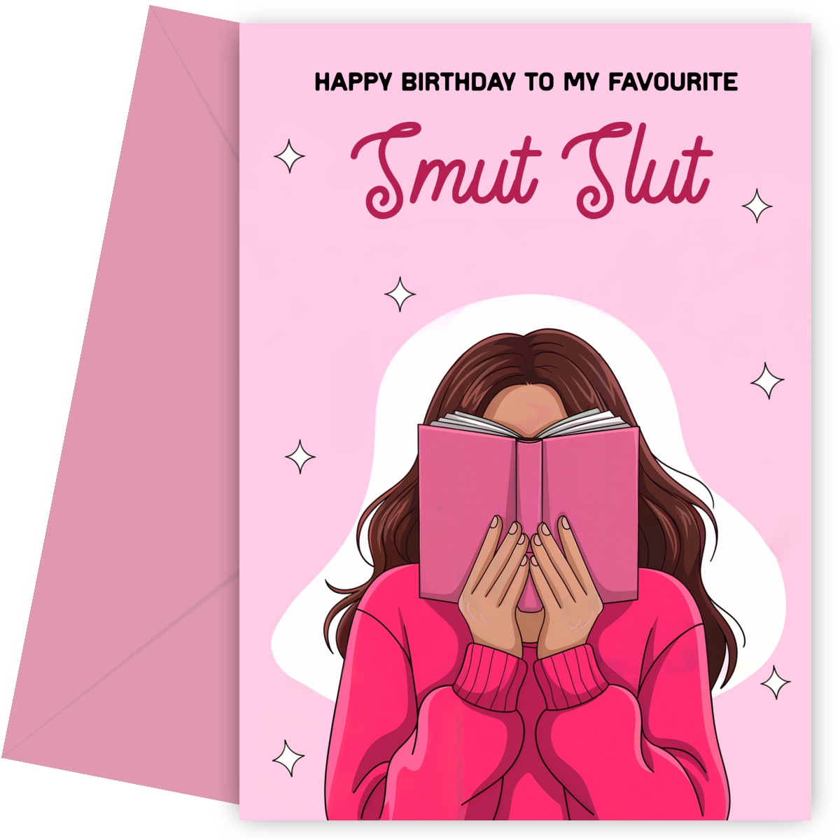 Rude Birthday Cards for Women - Smut Reader