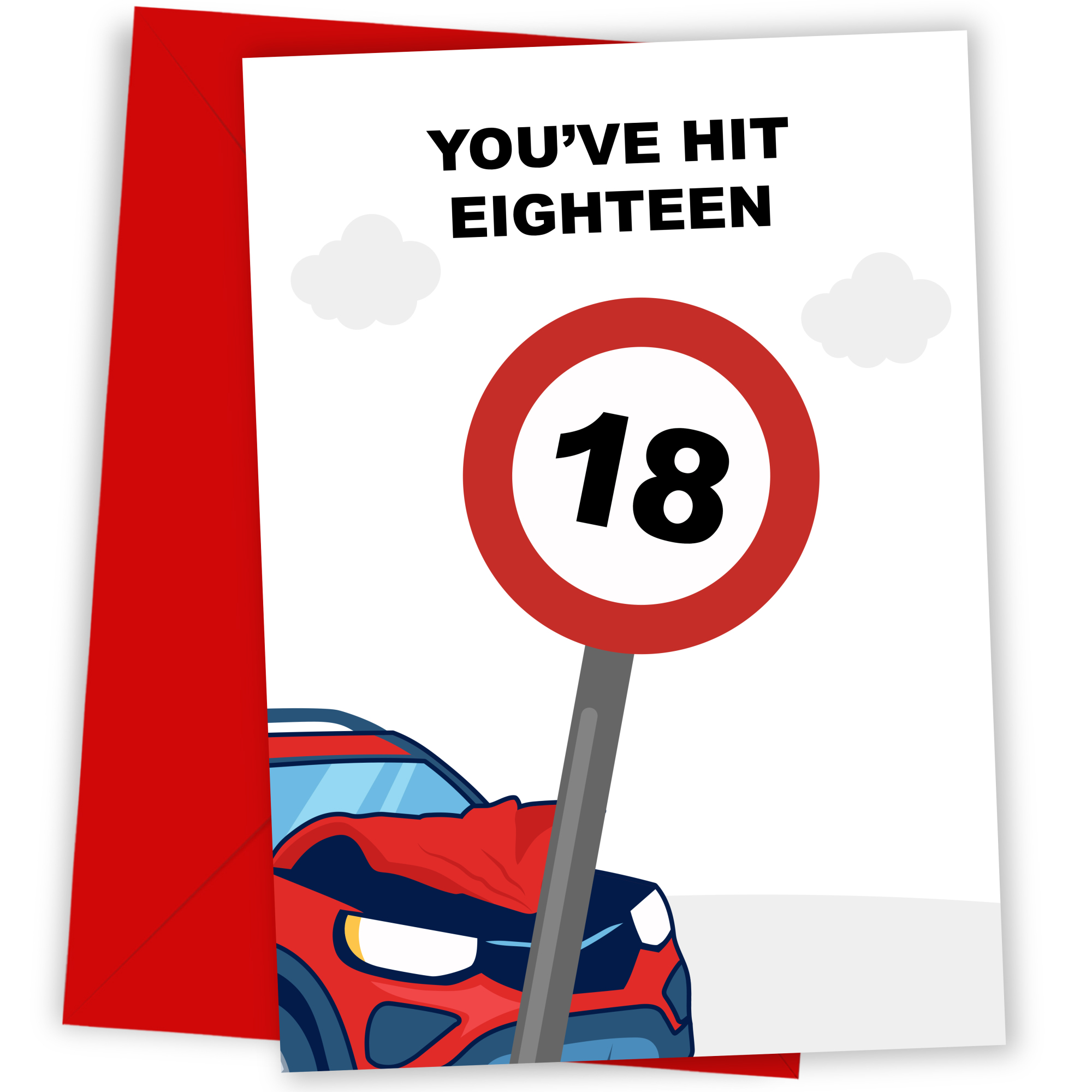 Funny 18th Birthday Card