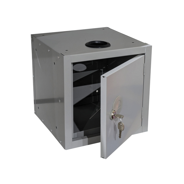 Sample / Specimen Drop-Off Cabinet - Lockable - Colour: Light Grey - (Single)