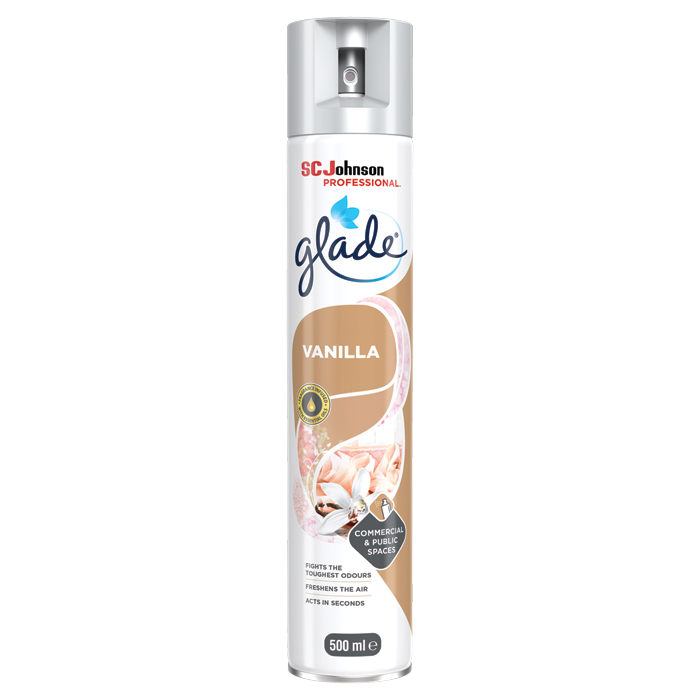 Glade Air Freshener Aerosol - Vanilla - 500ml - (Single)