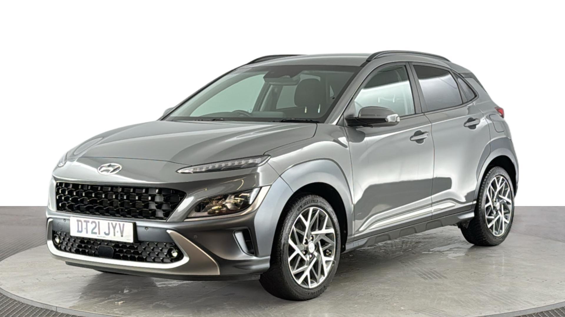 Grey 2021 Hyundai Kona Hatchback Front-wheel drive Automatic