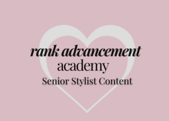 Senior Stylist Content – Info, Training Sessions & Worksheets
